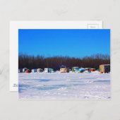 Carte Postale Ice fishing collection (Devant / Derrière)