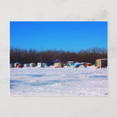 Carte Postale Ice fishing collection (Devant)