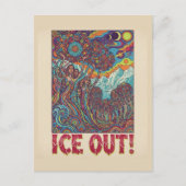 Carte Postale Ice Hippie People Out Protest (Devant)