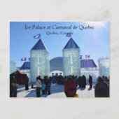 Carte Postale Ice Palace at Carnaval de Québec, Canada (Devant)