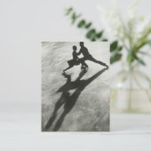 Carte Postale Ice skating Couple (Debout devant)