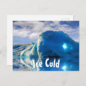 Carte Postale Iceberg (Devant / Derrière)