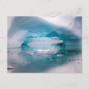 Carte Postale Iceberg à arche ouverte Antarctique