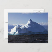Carte Postale Iceberg, Antarctique (Devant / Derrière)