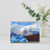 Carte Postale iceberg bleu patagonie (Debout devant)