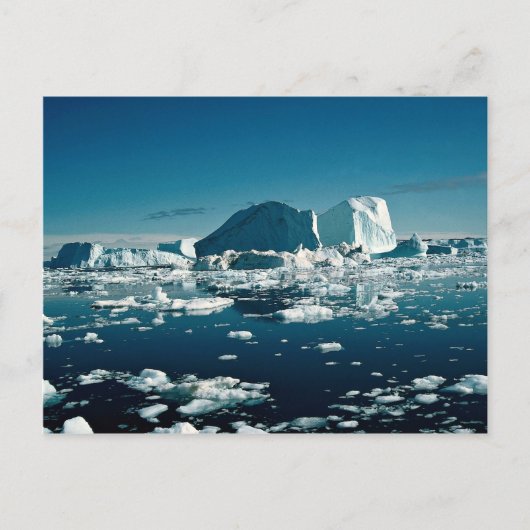 Carte Postale Iceberg, Groenland (Devant)