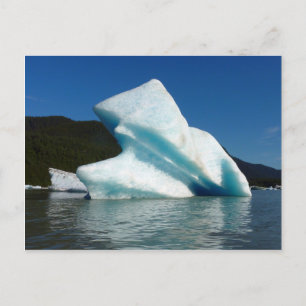 Carte Postale Iceberg sur le lac Mendenhall en Alaska
