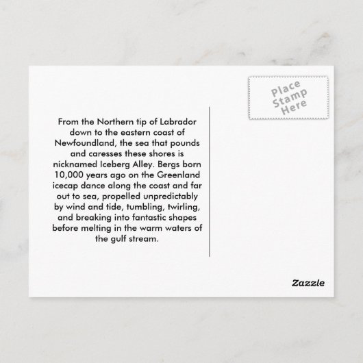 Carte Postale Icecapades (Dos)