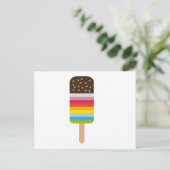 Carte Postale Icecream Lolly Pop multicolore (Debout devant)