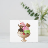 Carte Postale IceCreamSundae (Debout devant)