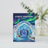 Carte Postale ICEHOTEL Jukkasjärvi Suède (Debout devant)
