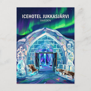 Carte Postale ICEHOTEL Jukkasjärvi Suède