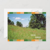 Carte Postale Ich bin froehlich (Devant / Derrière)