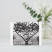 Carte Postale Ich liebe dich (Debout devant)