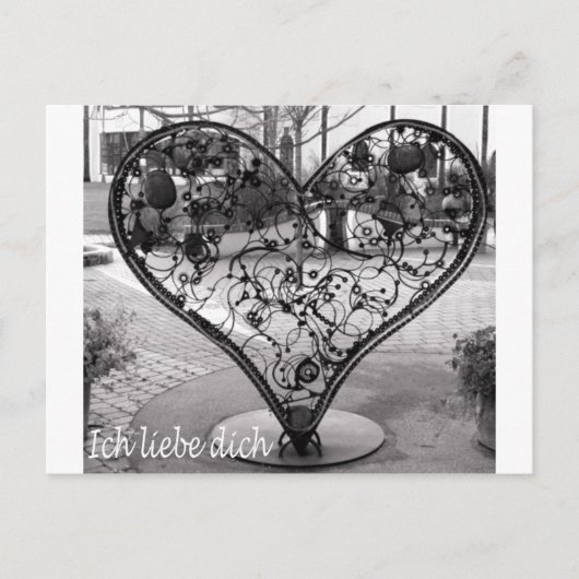 Carte Postale Ich liebe dich (Devant)