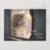 Carte Postale Ich vermisse Dich ! (Devant)