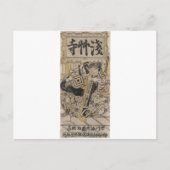 Carte Postale Ichikawa Ebizō (Devant)