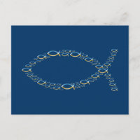 Ichthus - Symbole Chrétien de Poisson - Petits Poi