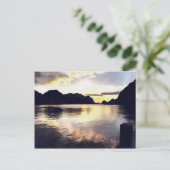 Carte Postale Icmeler Sunrise Romantique Paysage Art (Debout devant)