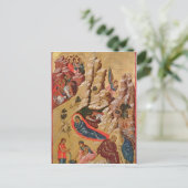 Carte Postale Icon depicting the Nativity (Debout devant)