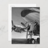 Carte Postale Icône Aviation (Devant / Derrière)