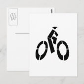 Carte Postale Icône Bikeman (Devant / Derrière)