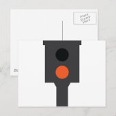 Carte Postale Icône Blitzer (Devant / Derrière)