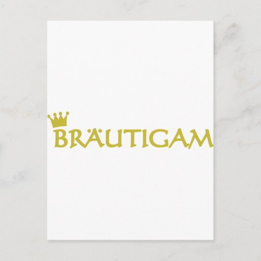 Carte Postale Icône Braeutigam (Devant)