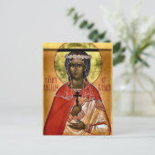 Carte Postale Icône chrétienne orthodoxe de Rome (Debout devant)