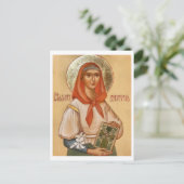 Carte Postale Icône chrétienne orthodoxe d'Irlande (Debout devant)