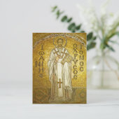 Carte Postale Icône chrétienne orthodoxe St. John Chrysostom (Debout devant)