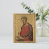 Carte Postale Icône chrétienne orthodoxe St. Luke (Debout devant)