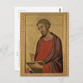 Carte Postale Icône chrétienne orthodoxe St. Luke (Devant / Derrière)