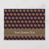 Carte Postale Icône de café (Devant)