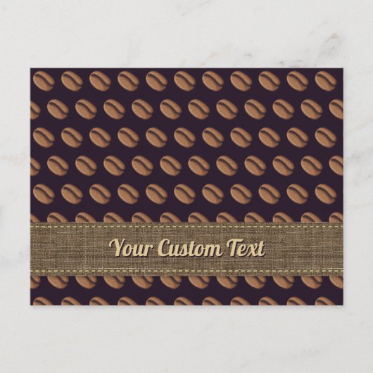 Carte Postale Icône de café (Devant)