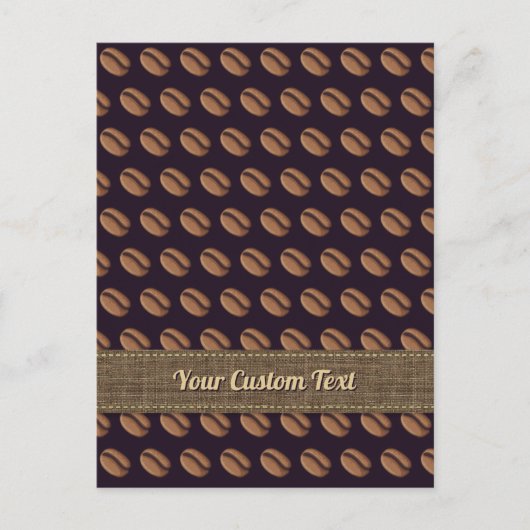 Carte Postale Icône de café (Devant)