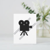 Carte Postale icône de caméra film (Debout devant)