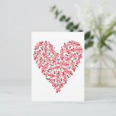 Carte Postale Icône de cœur d'amour 2012 Art (Debout devant)