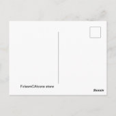 Carte Postale Icône de Folsom : le pont Johnny Cash Trail (Dos)