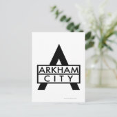 Carte Postale Icône de la ville d'Arkham (Debout devant)