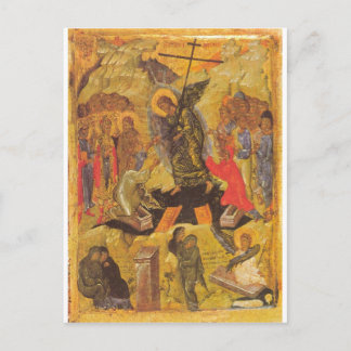 Carte Postale Icône de résurrection