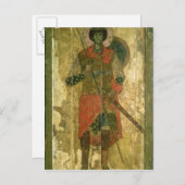 Carte Postale Icône de St. George, 1130-50 (Devant / Derrière)