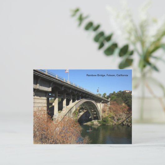 Carte Postale Icône Folsom : Pont arc-en-ciel (Debout devant)