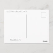 Carte Postale Icône Folsom : Pont arc-en-ciel (Dos)