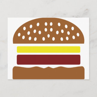 Carte Postale icône hamburger