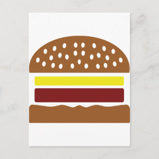 Carte Postale icône hamburger