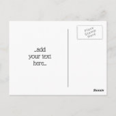 Carte Postale Icône Harpe (Dos)