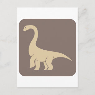 Carte Postale Icône Jobaria Sauropod Dinosaur