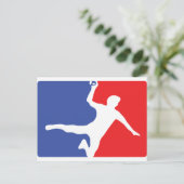 Carte Postale Icône Légende du handball (Debout devant)