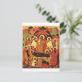 Carte Postale Icône orthodoxe de la Mère de Dieu (Debout devant)